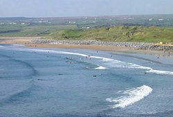 Surfing at Lahinch